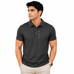 Breathable Solid Color Polo T ShirtPACK OF 5 ( WHITE | BLACK | PINK | GREY| PURPLE)
